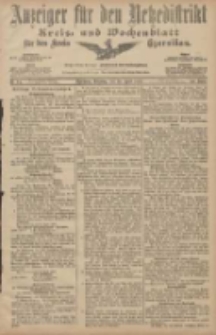Anzeiger für den Netzedistrikt Kreis- und Wochenblatt für den Kreis Czarnikau 1907.04.16 Jg.55 Nr44