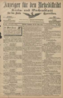 Anzeiger für den Netzedistrikt Kreis- und Wochenblatt für den Kreis Czarnikau 1907.04.20 Jg.55 Nr46