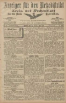 Anzeiger für den Netzedistrikt Kreis- und Wochenblatt für den Kreis Czarnikau 1907.04.23 Jg.55 Nr47