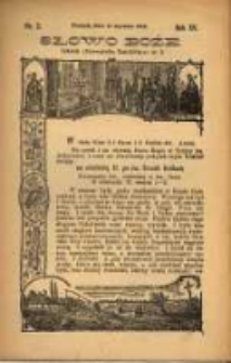 Słowo Boże: dodatek do Przewodnika Katolickiego R.15. 1912 Nr.2