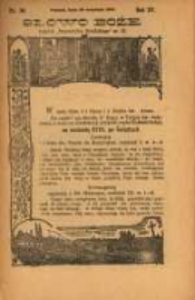 Słowo Boże: dodatek do Przewodnika Katolickiego R.15. 1912 Nr.39