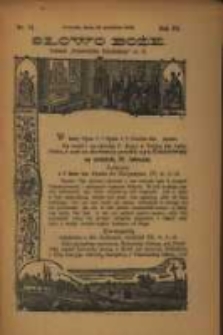 Słowo Boże: dodatek do Przewodnika Katolickiego R.15. 1912 Nr.51
