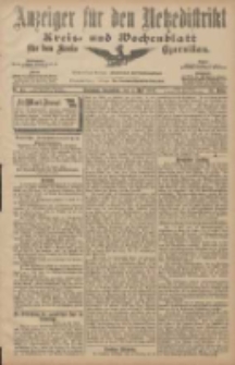 Anzeiger für den Netzedistrikt Kreis- und Wochenblatt für den Kreis Czarnikau 1907.05.04 Jg.55 Nr52