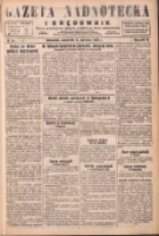 Gazeta Nadnotecka i Orędownik: pismo poświęcone sprawie polskiej na ziemi nadnoteckiej 1930.01.09 R.10 Nr6
