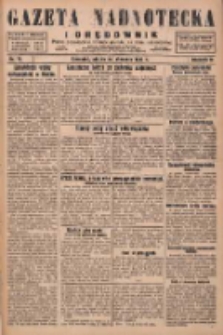 Gazeta Nadnotecka i Orędownik: pismo poświęcone sprawie polskiej na ziemi nadnoteckiej 1930.01.24 R.10 Nr19