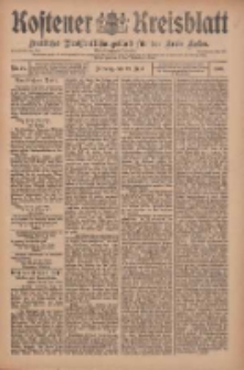 Kostener Kreisblatt: amtliches Ver&ouml;ffentlichungsblatt f&uuml;r den Kreis Kosten 1909.06.22 Jg.44 Nr74
