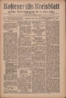 Kostener Kreisblatt: amtliches Ver&ouml;ffentlichungsblatt f&uuml;r den Kreis Kosten 1909.06.26 Jg.44 Nr76