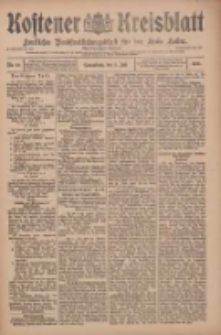 Kostener Kreisblatt: amtliches Ver&ouml;ffentlichungsblatt f&uuml;r den Kreis Kosten 1909.07.03 Jg.44 Nr79