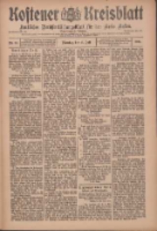 Kostener Kreisblatt: amtliches Ver&ouml;ffentlichungsblatt f&uuml;r den Kreis Kosten 1909.07.13 Jg.44 Nr83