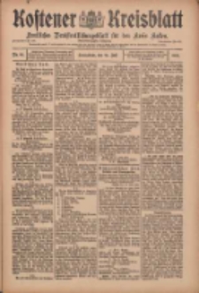 Kostener Kreisblatt: amtliches Ver&ouml;ffentlichungsblatt f&uuml;r den Kreis Kosten 1909.07.24 Jg.44 Nr88
