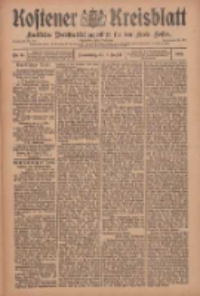 Kostener Kreisblatt: amtliches Veröffentlichungsblatt für den Kreis Kosten 1909.08.05 Jg.44 Nr93