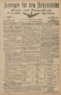 Anzeiger für den Netzedistrikt Kreis- und Wochenblatt für den Kreis Czarnikau 1907.05.28 Jg.55 Nr61