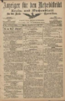 Anzeiger für den Netzedistrikt Kreis- und Wochenblatt für den Kreis Czarnikau 1907.06.01 Jg.55 Nr63