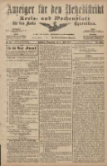 Anzeiger für den Netzedistrikt Kreis- und Wochenblatt für den Kreis Czarnikau 1907.06.06 Jg.55 Nr65