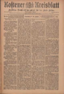 Kostener Kreisblatt: amtliches Ver&ouml;ffentlichungsblatt f&uuml;r den Kreis Kosten 1909.08.21 Jg.44 Nr100