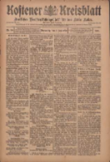 Kostener Kreisblatt: amtliches Ver&ouml;ffentlichungsblatt f&uuml;r den Kreis Kosten 1909.09.09 Jg.44 Nr108