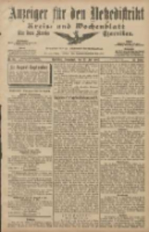 Anzeiger für den Netzedistrikt Kreis- und Wochenblatt für den Kreis Czarnikau 1907.07.27 Jg.55 Nr87