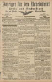 Anzeiger für den Netzedistrikt Kreis- und Wochenblatt für den Kreis Czarnikau 1907.08.27 Jg.55 Nr100