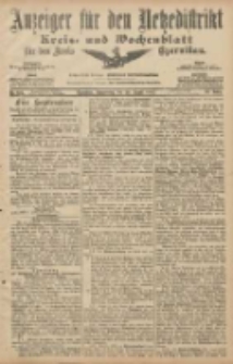 Anzeiger für den Netzedistrikt Kreis- und Wochenblatt für den Kreis Czarnikau 1907.08.29 Jg.55 Nr101
