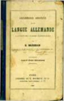 Grammaire allemande à l'usage des classes élémentaires