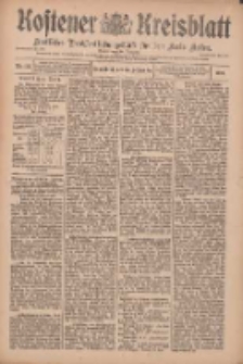 Kostener Kreisblatt: amtliches Ver&ouml;ffentlichungsblatt f&uuml;r den Kreis Kosten 1909.09.25 Jg.44 Nr115