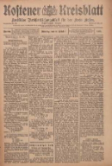 Kostener Kreisblatt: amtliches Ver&ouml;ffentlichungsblatt f&uuml;r den Kreis Kosten 1909.10.12 Jg.44 Nr122