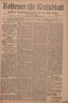 Kostener Kreisblatt: amtliches Ver&ouml;ffentlichungsblatt f&uuml;r den Kreis Kosten 1909.10.16 Jg.44 Nr124