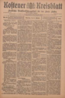 Kostener Kreisblatt: amtliches Ver&ouml;ffentlichungsblatt f&uuml;r den Kreis Kosten 1909.10.19 Jg.44 Nr125