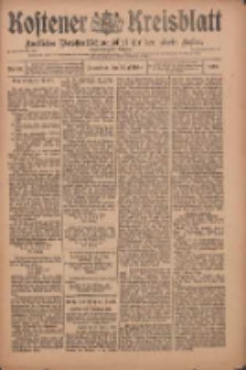 Kostener Kreisblatt: amtliches Ver&ouml;ffentlichungsblatt f&uuml;r den Kreis Kosten 1909.10.23 Jg.44 Nr127