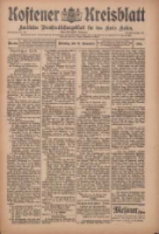 Kostener Kreisblatt: amtliches Ver&ouml;ffentlichungsblatt f&uuml;r den Kreis Kosten 1909.11.16 Jg.44 Nr137