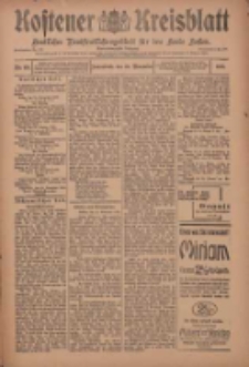 Kostener Kreisblatt: amtliches Ver&ouml;ffentlichungsblatt f&uuml;r den Kreis Kosten 1909.11.20 Jg.44 Nr139