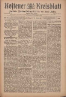 Kostener Kreisblatt: amtliches Ver&ouml;ffentlichungsblatt f&uuml;r den Kreis Kosten 1909.11.25 Jg.44 Nr141