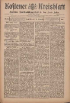 Kostener Kreisblatt: amtliches Veröffentlichungsblatt für den Kreis Kosten 1909.11.25 Jg.44 Nr141