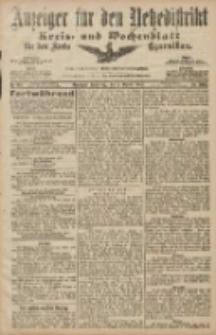 Anzeiger für den Netzedistrikt Kreis- und Wochenblatt für den Kreis Czarnikau 1907.10.03 Jg.55 Nr116
