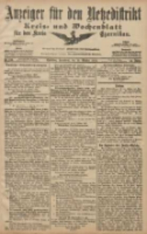 Anzeiger für den Netzedistrikt Kreis- und Wochenblatt für den Kreis Czarnikau 1907.10.19 Jg.55 Nr123