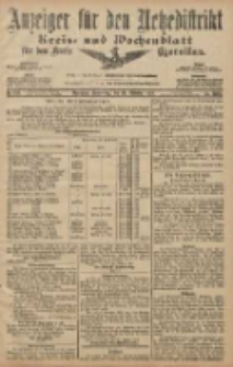 Anzeiger für den Netzedistrikt Kreis- und Wochenblatt für den Kreis Czarnikau 1907.10.24 Jg.55 Nr125