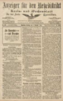 Anzeiger für den Netzedistrikt Kreis- und Wochenblatt für den Kreis Czarnikau 1907.11.05 Jg.55 Nr130