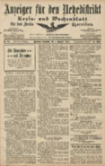 Anzeiger für den Netzedistrikt Kreis- und Wochenblatt für den Kreis Czarnikau 1907.11.09 Jg.55 Nr132