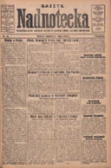 Gazeta Nadnotecka: bezpartyjne pismo narodowe poświęcone sprawie polskiej na ziemi nadnoteckiej 1930.03.27 R.10 Nr72