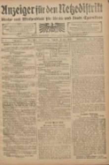 Anzeiger für den Netzedistrikt Kreis- und Wochenblatt für den Kreis und Stadt Czarnikau 1908.01.16 Jg.56 Nr7