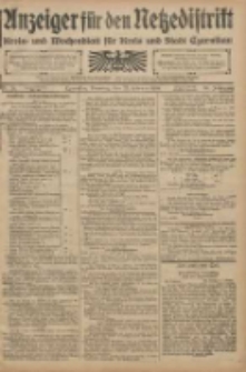 Anzeiger für den Netzedistrikt Kreis- und Wochenblatt für den Kreis und Stadt Czarnikau 1908.02.25 Jg.56 Nr24