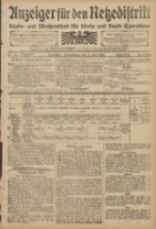 Anzeiger f&uuml;r den Netzedistrikt Kreis- und Wochenblatt f&uuml;r den Kreis und Stadt Czarnikau 1908.05.21 Jg.56 Nr61