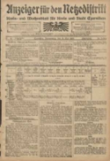 Anzeiger für den Netzedistrikt Kreis- und Wochenblatt für den Kreis und Stadt Czarnikau 1908.05.21 Jg.56 Nr61