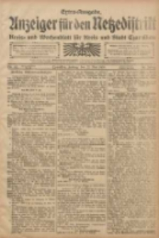 Anzeiger für den Netzedistrikt Kreis- und Wochenblatt für den Kreis und Stadt Czarnikau 1908.05.22 Jg.56 Nr62