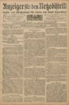 Anzeiger für den Netzedistrikt Kreis- und Wochenblatt für den Kreis und Stadt Czarnikau 1908.05.23 Jg.56 Nr63