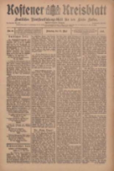 Kostener Kreisblatt: amtliches Veröffentlichungsblatt für den Kreis Kosten 1910.05.17 Jg.45 Nr58