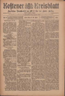 Kostener Kreisblatt: amtliches Veröffentlichungsblatt für den Kreis Kosten 1910.05.19 Jg.45 Nr59