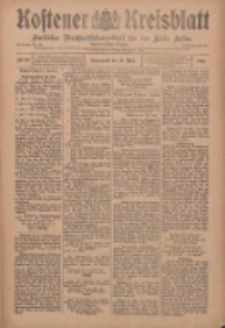 Kostener Kreisblatt: amtliches Veröffentlichungsblatt für den Kreis Kosten 1910.05.21 Jg.45 Nr60