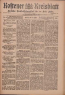 Kostener Kreisblatt: amtliches Veröffentlichungsblatt für den Kreis Kosten 1910.05.24 Jg.45 Nr61