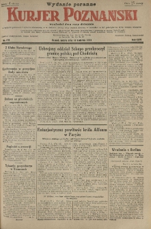 Kurier Poznański 1931.04.18 R.26 nr 176